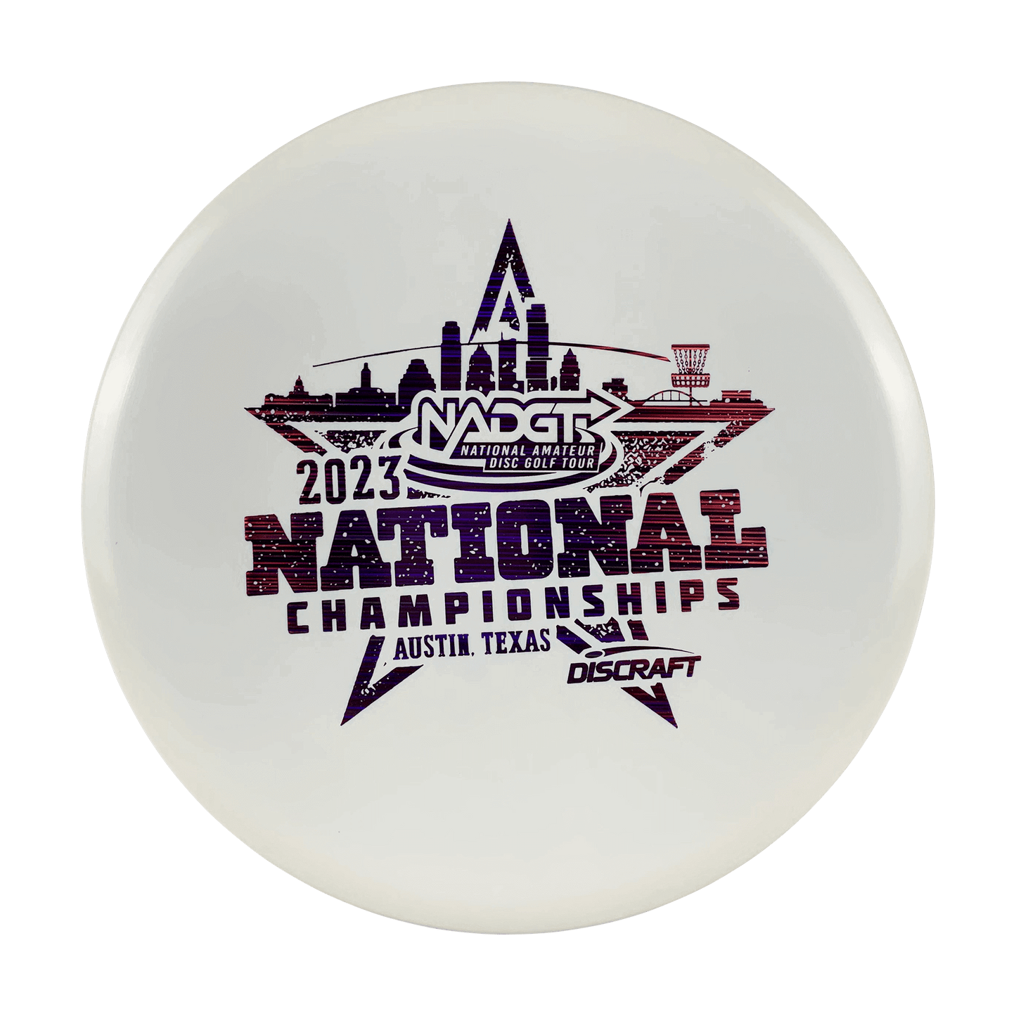 ESP Buzzz - NADGT National Championship 2023 Disc Discraft white 177 