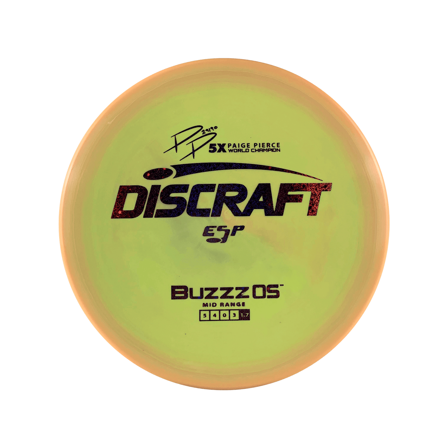 ESP Buzzz OS - Paige Pierce Signature Series Disc Discraft multi / yellow / orange 175 