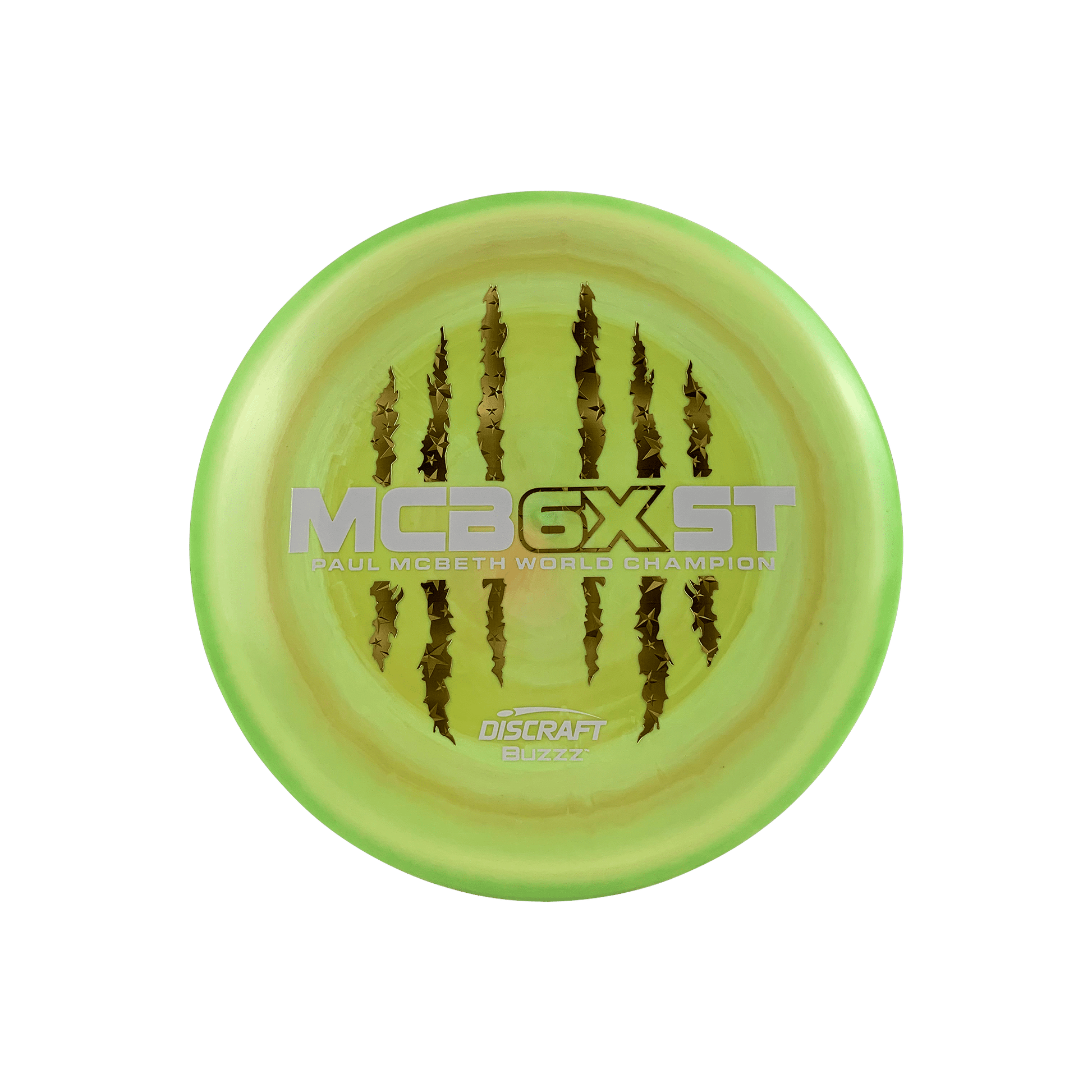 ESP Buzzz - Paul McBeth 6x Claw Disc Discraft multi / green yellow 177 