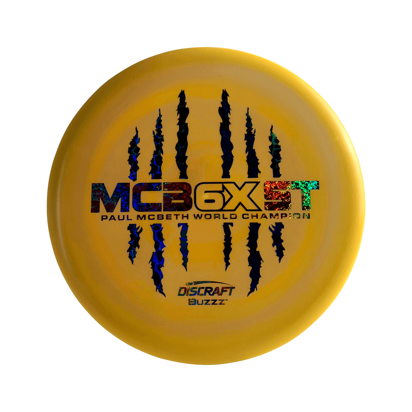 ESP Buzzz - Paul McBeth 6x Claw Disc Discraft multi / yellow 177 