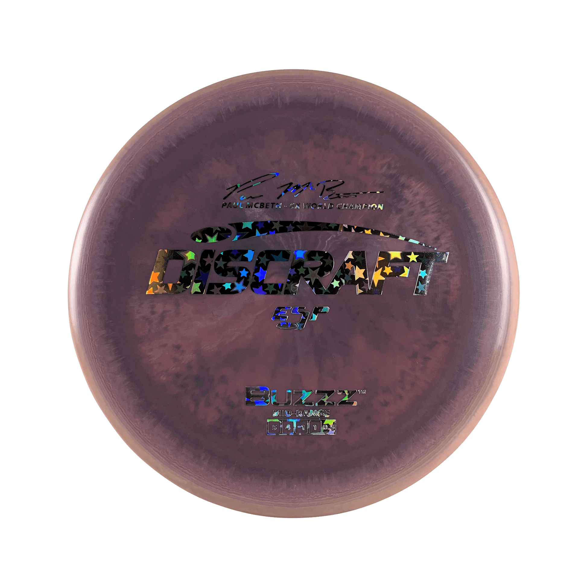 ESP Buzzz - Paul McBeth 6x Disc Discraft multi / dark purple 177 