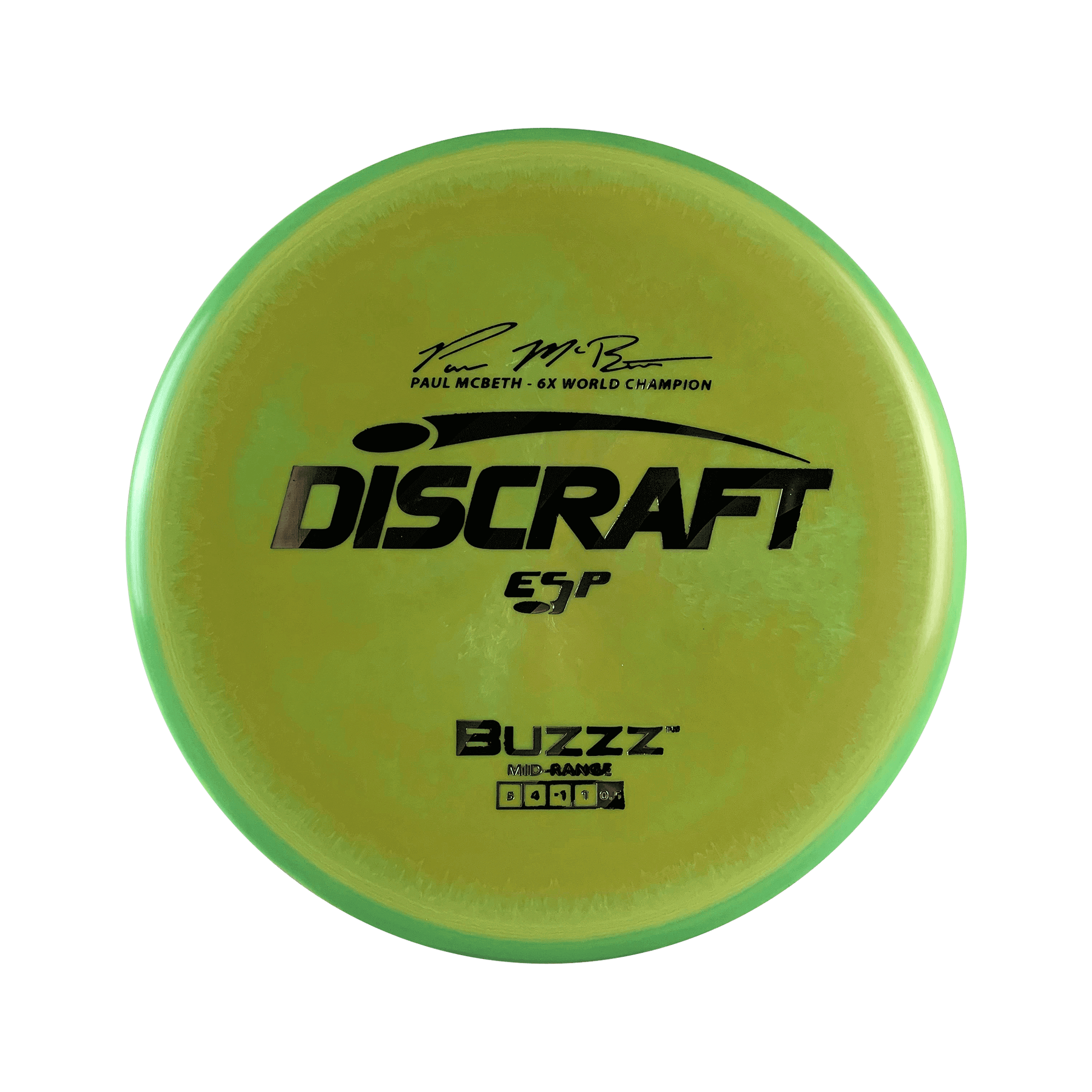 ESP Buzzz - Paul McBeth 6x Disc Discraft multi / green yellow 177 