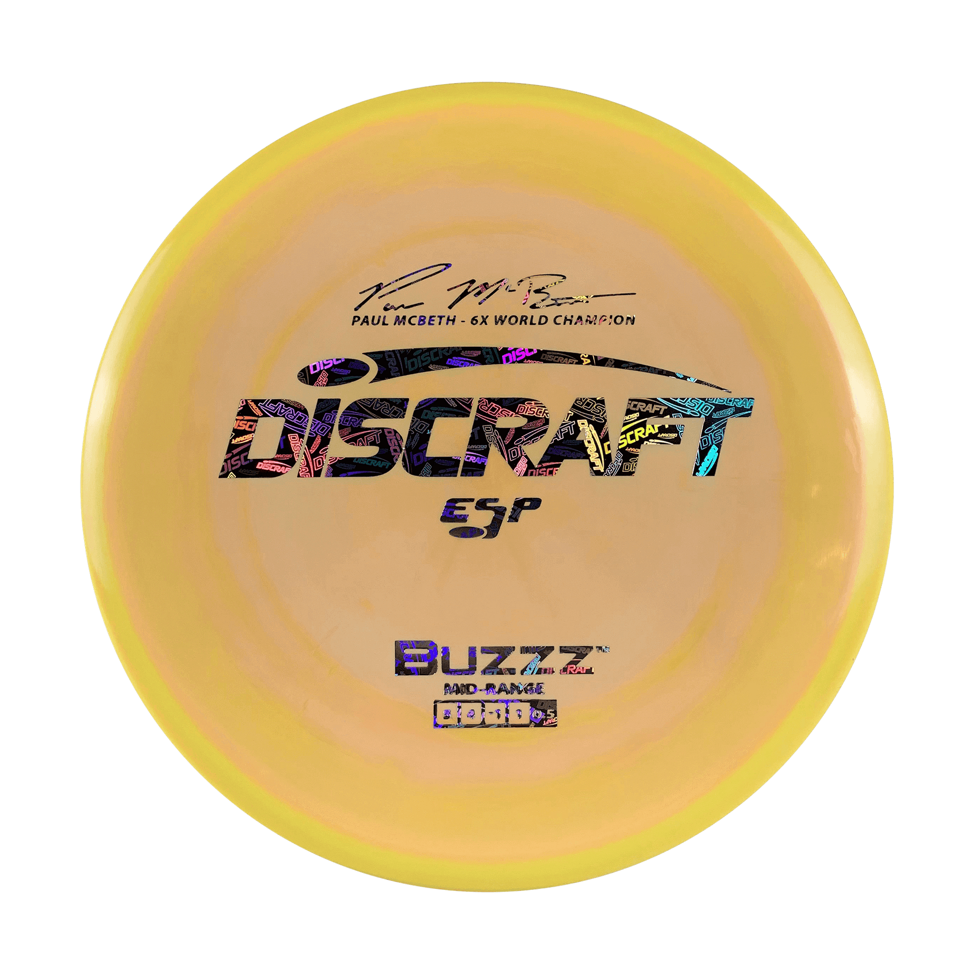 ESP Buzzz - Paul McBeth Signature Series Disc Discraft multi / yellow / orange 170 