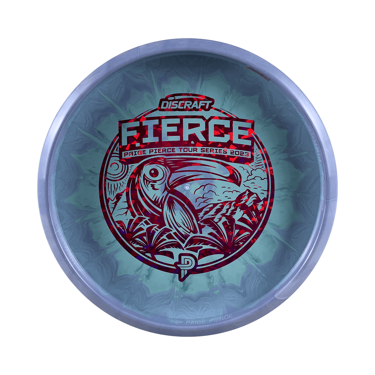 ESP Fierce - Paige Pierce Tour Series 2023 Bottom Stamp Disc Discraft multi / blue 173 