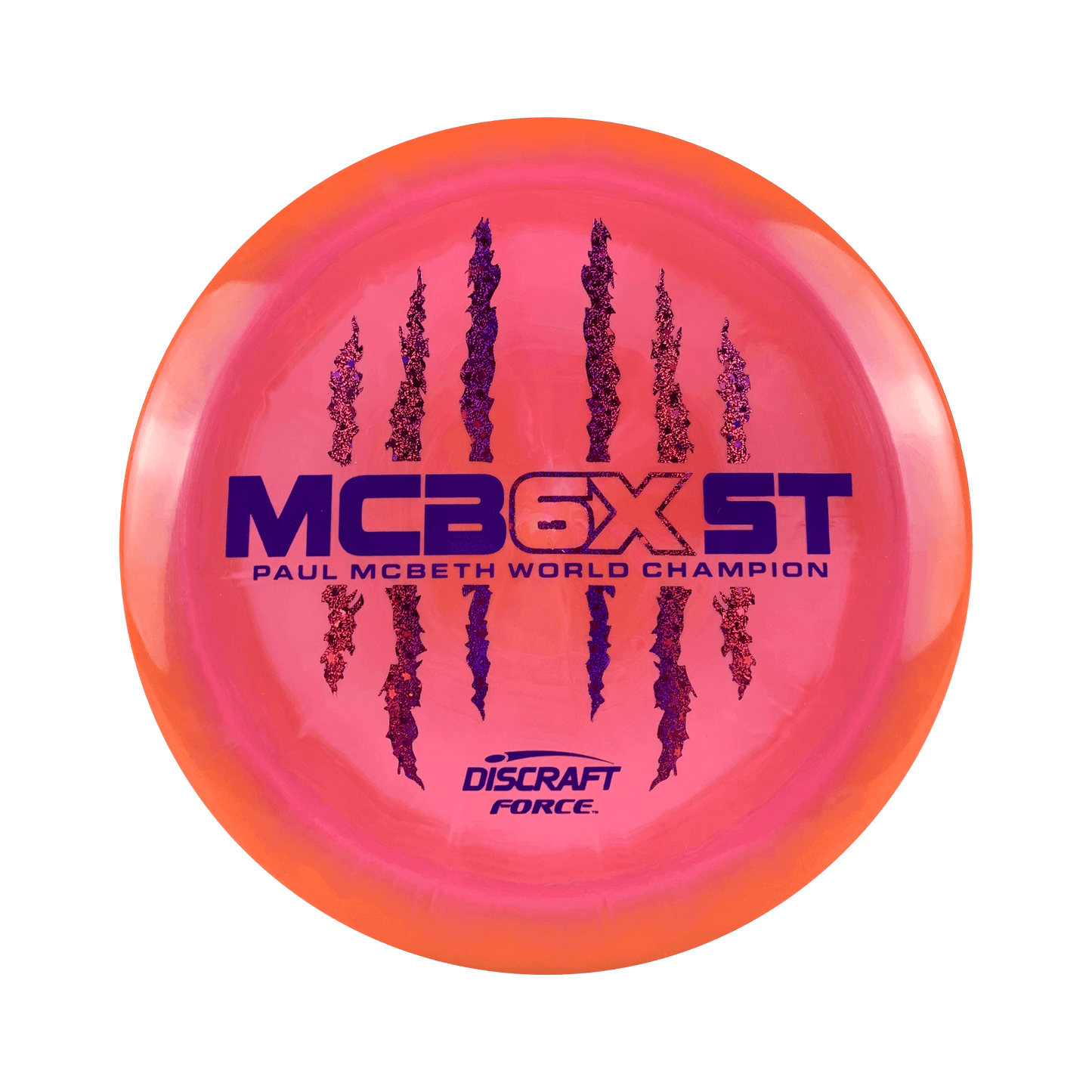 ESP Force - Paul McBeth 6x Claw Disc Discraft red / orange 173 