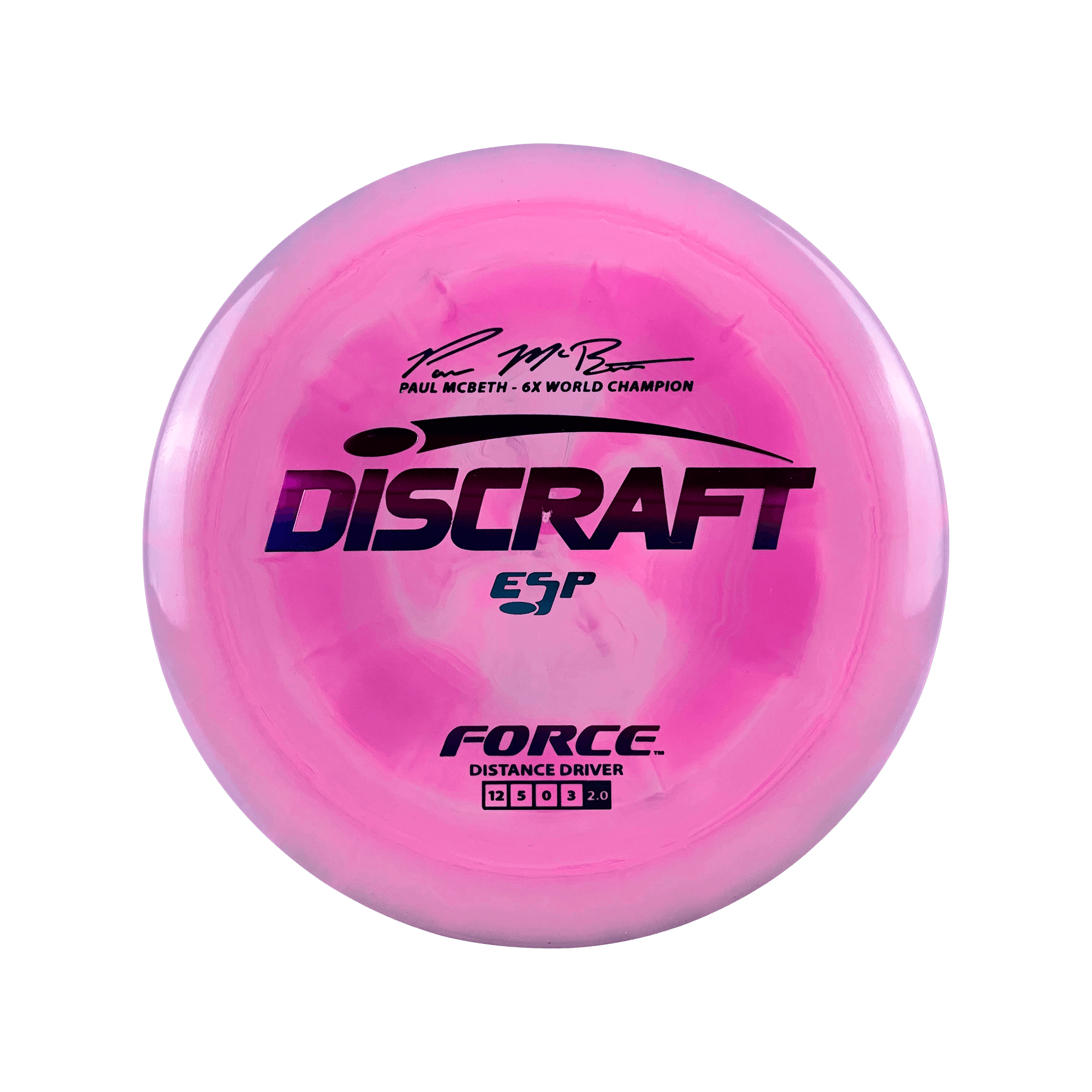 ESP Force - Paul McBeth 6x Disc Discraft multi / pink 170 