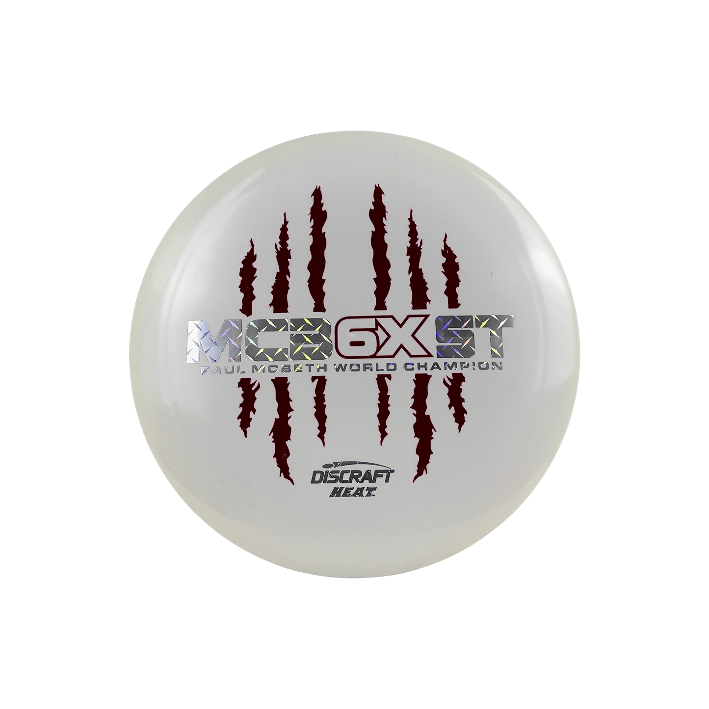 ESP Heat - Paul McBeth 6x Claw Disc Discraft white 170 