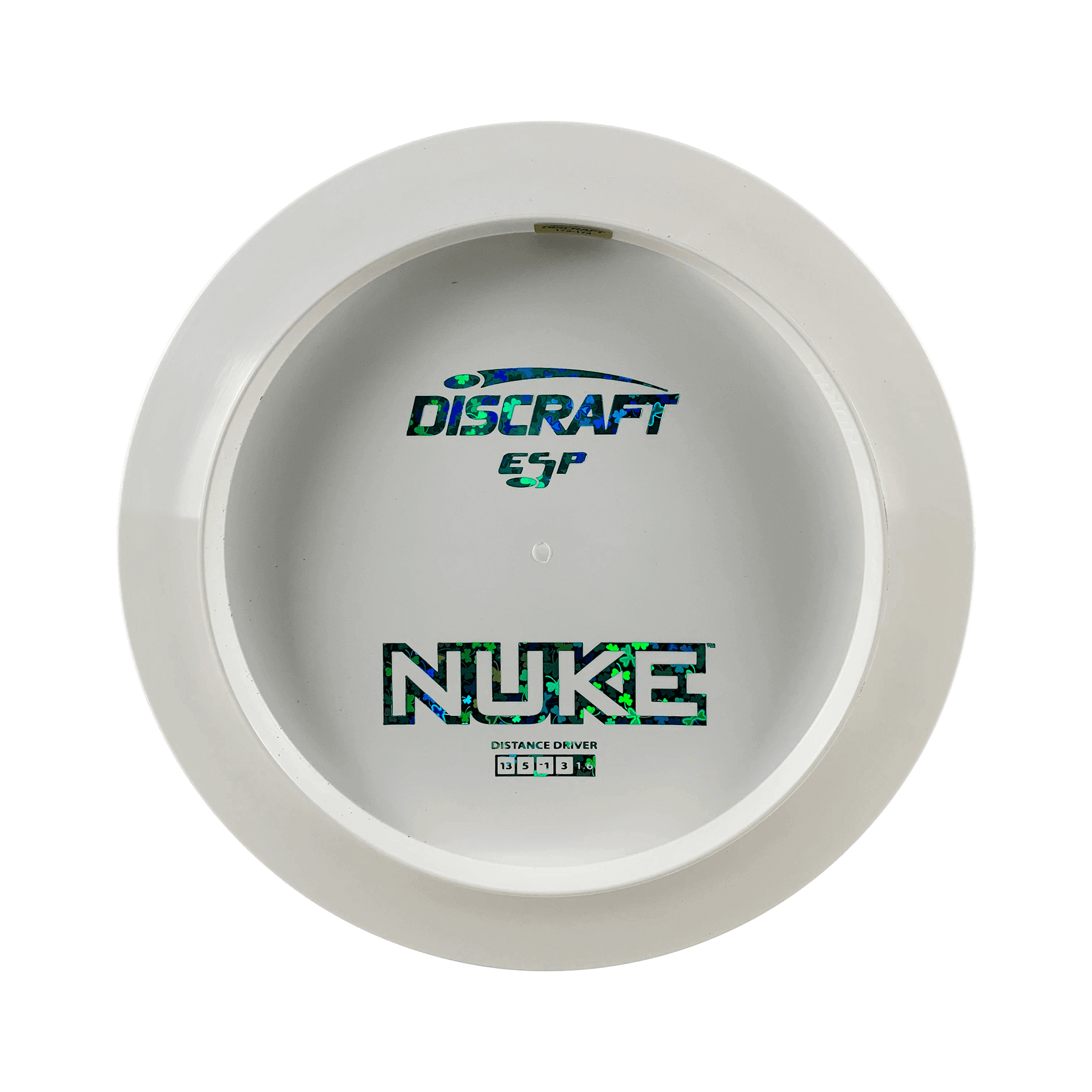 ESP Nuke - Bottom Stamp Dyer's Edition Disc Discraft white 173 