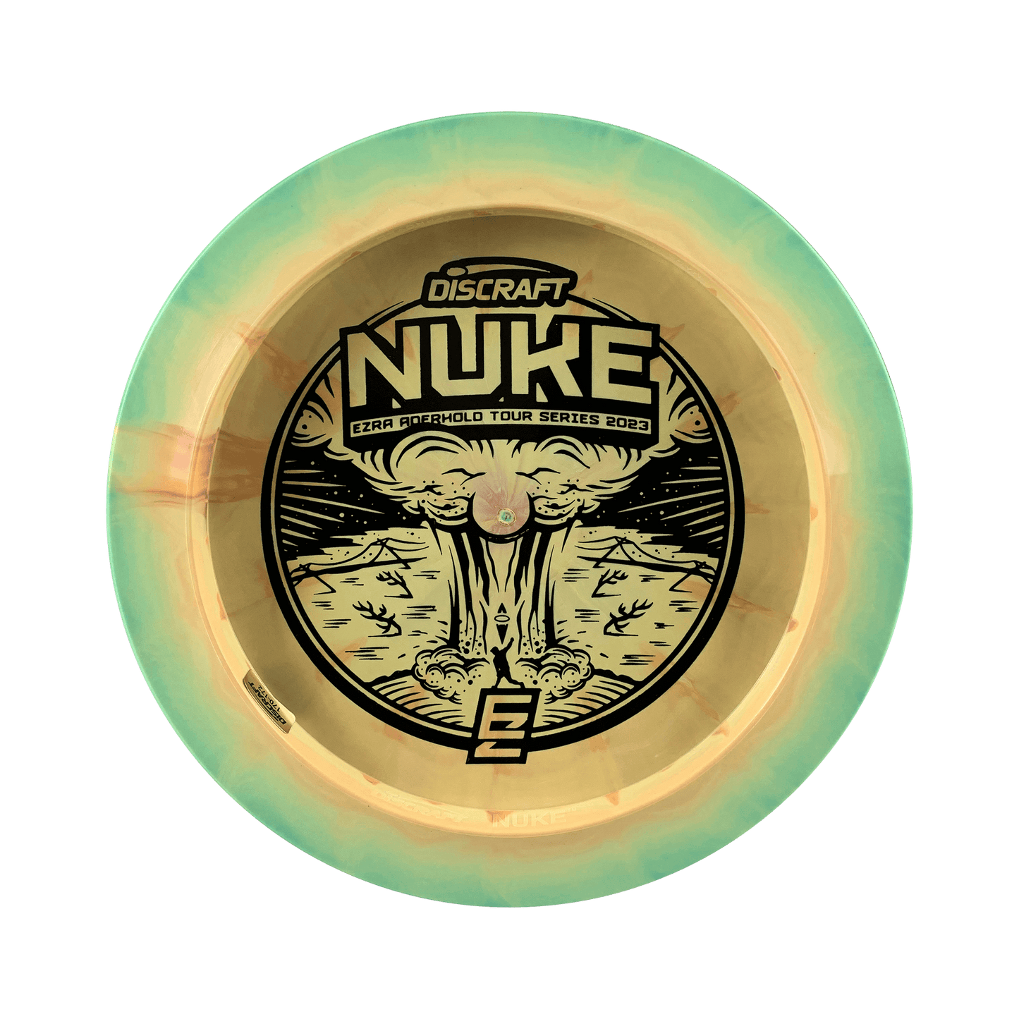 ESP Nuke - Ezra Aderhold Tour Series 2023 Bottom Stamp Disc Discraft multi / green yellow 170 