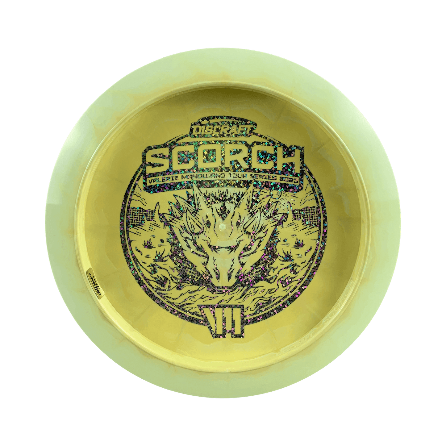 ESP Scorch - Valerie Mandujano Tour Series 2023 Bottom Stamp Disc Discraft multi / yellow 173 