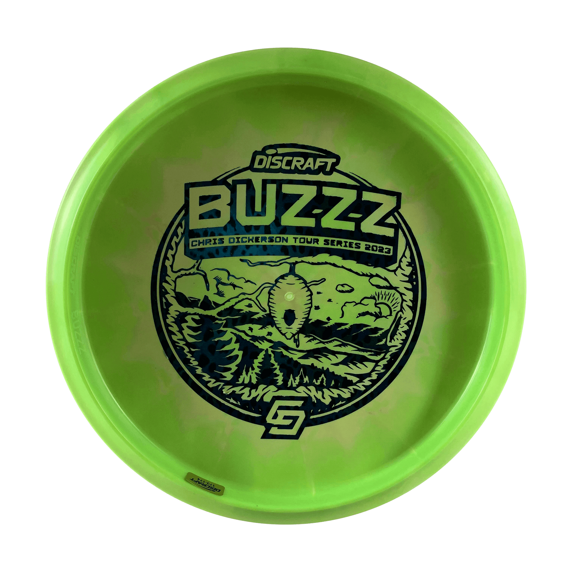 ESP Swirl Buzzz - Chris Dickerson Tour Series 2023 Disc Discraft multi / light green 173 