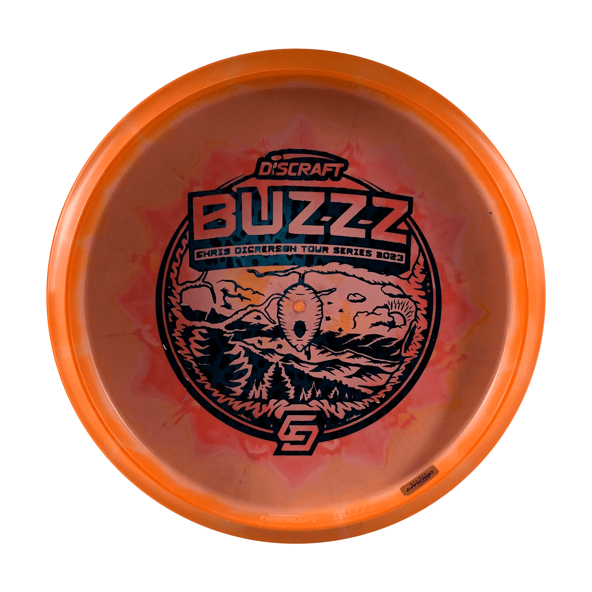 ESP Swirl Buzzz - Chris Dickerson Tour Series 2023 Disc Discraft multi / orange 173 