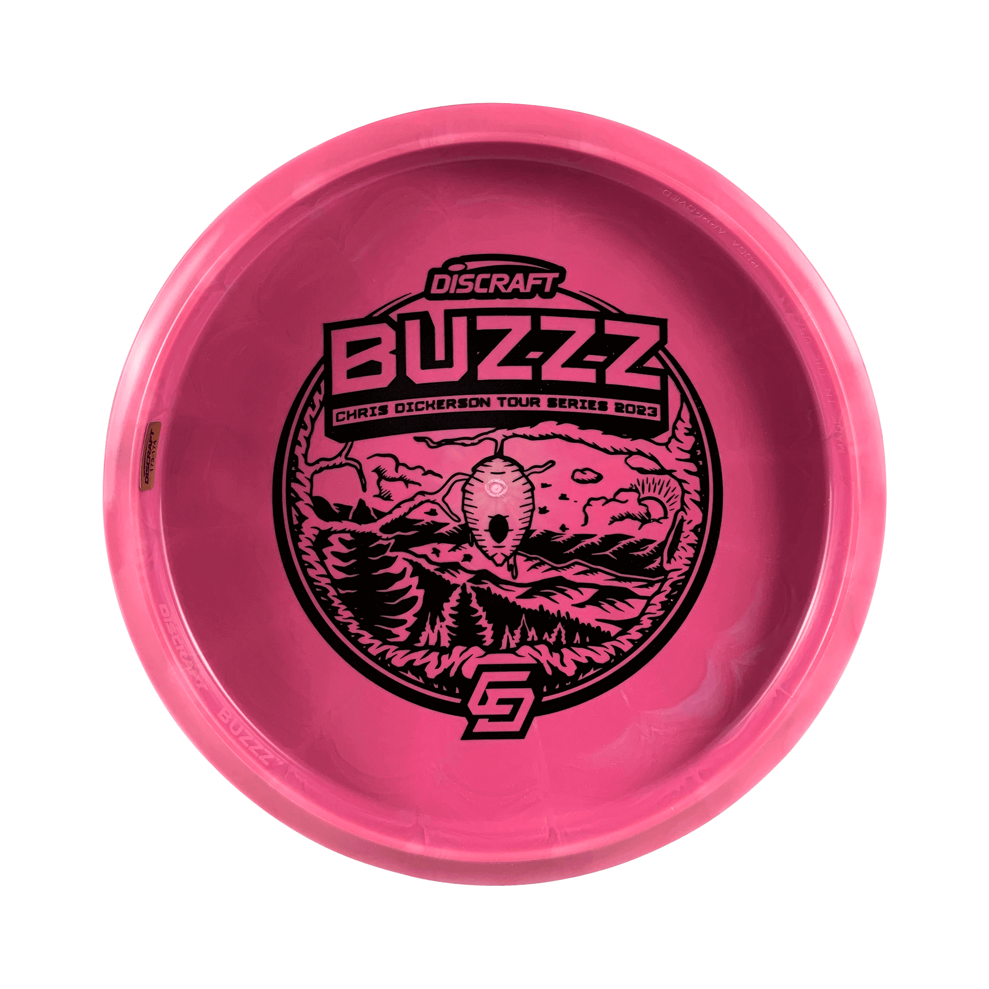 ESP Swirl Buzzz - Chris Dickerson Tour Series 2023 Disc Discraft pink 173 