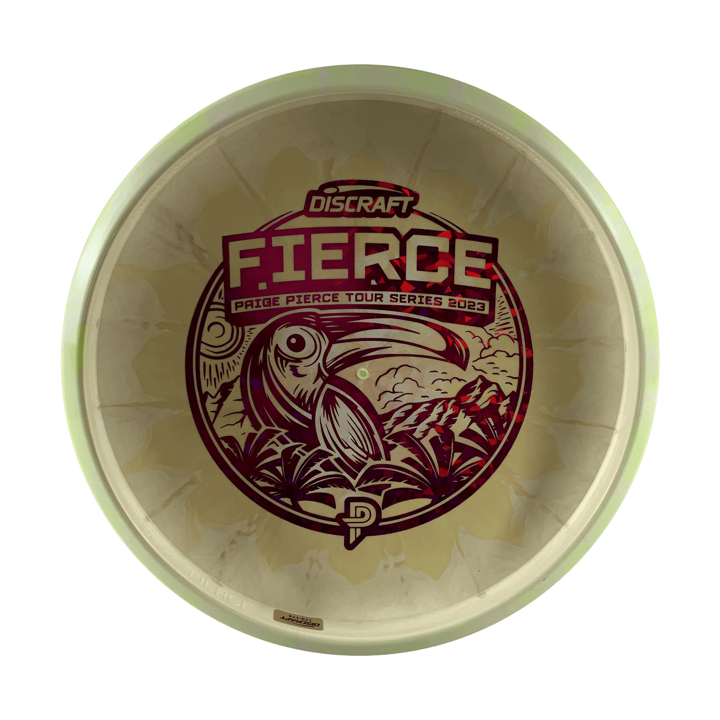 ESP Swirl Fierce - Paige Pierce Tour Series 2023 Disc Discraft multi / light green 173 