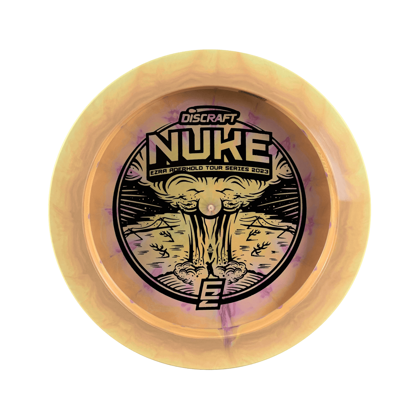 ESP Swirl Nuke - Ezra Aderhold Tour Series 2023 Disc Discraft multi / yellow orange purple 173 