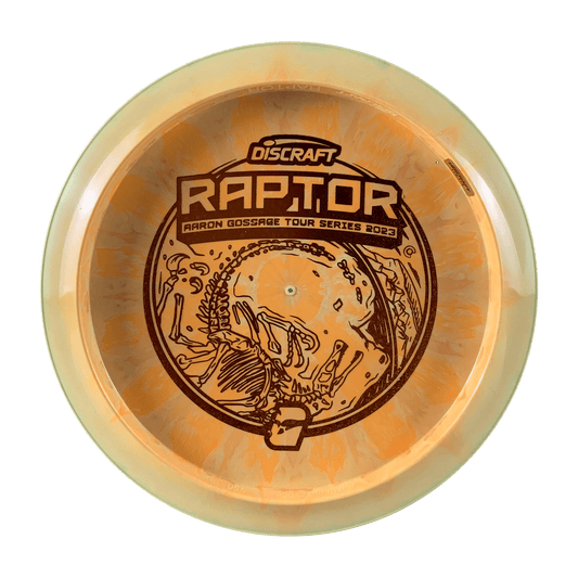 ESP Swirl Raptor - Aaron Gossage Tour Series 2023 Bottom Stamp Disc Discraft multi / orange yellow 173 