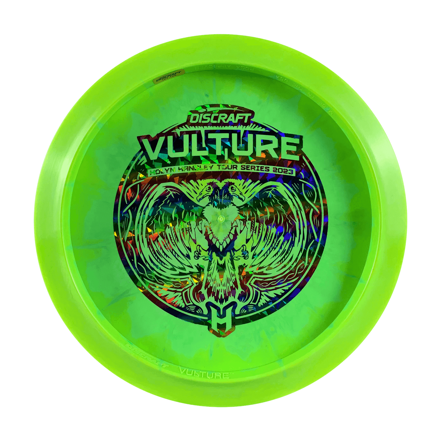 ESP Swirl Vulture - Holyn Handley Tour Series 2023 Bottom Stamp Disc Discraft multi / lime 167 