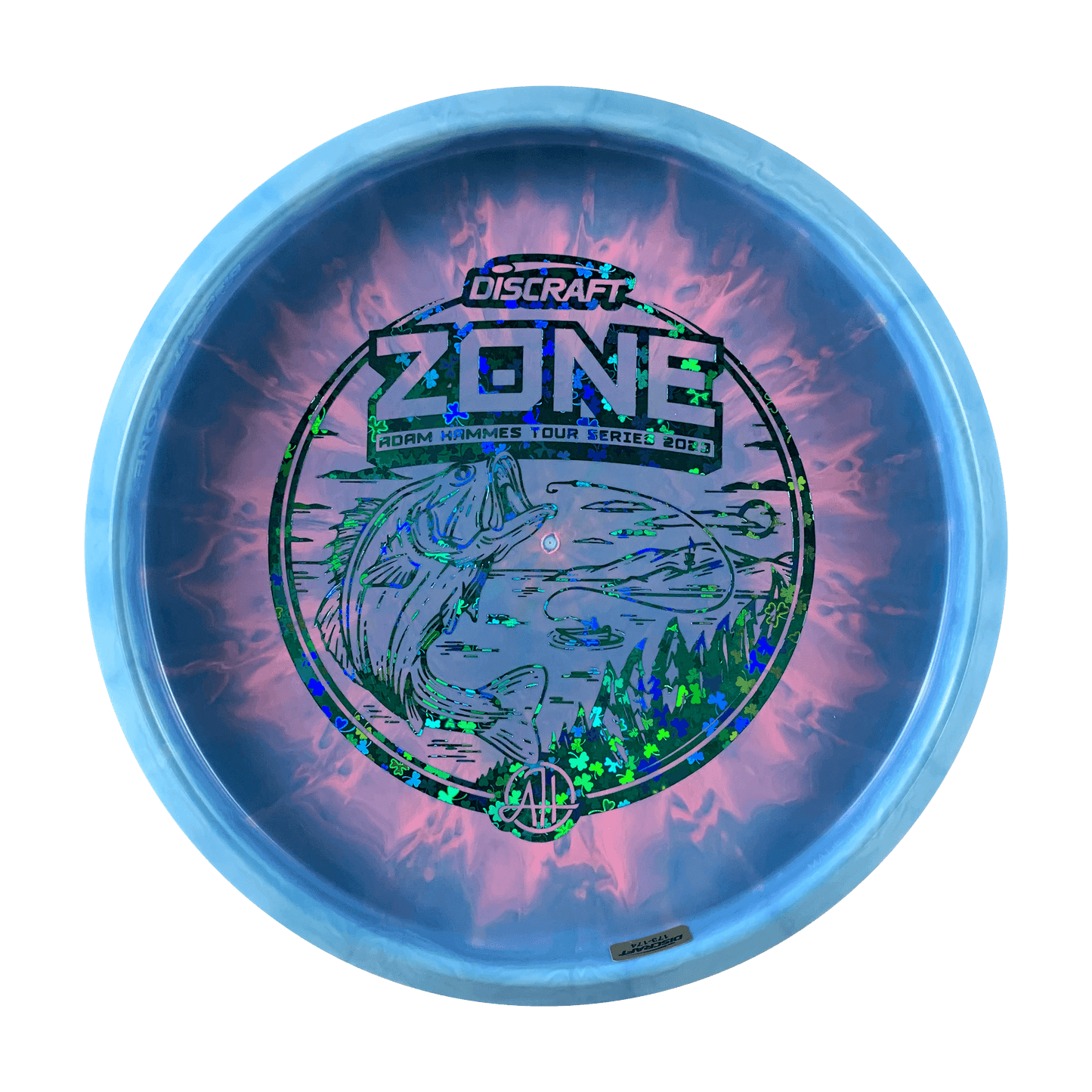 ESP Swirl Zone - Adam Hammes Tour Series 2023 Bottom Stamp Disc Discraft multi / cotton candy 173 