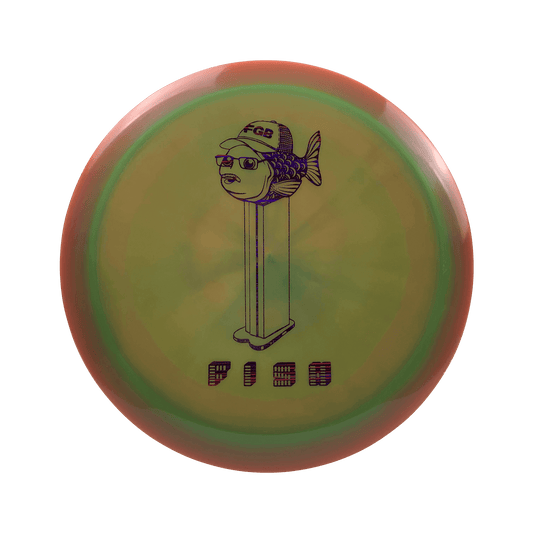 ESP Thrasher - Andrew Fish PEZ Stamp Disc Discraft multi / green red 173 