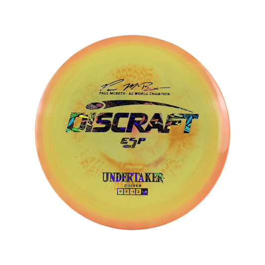 ESP Undertaker - Paul McBeth 6x Disc Discraft multi / yellow 164 