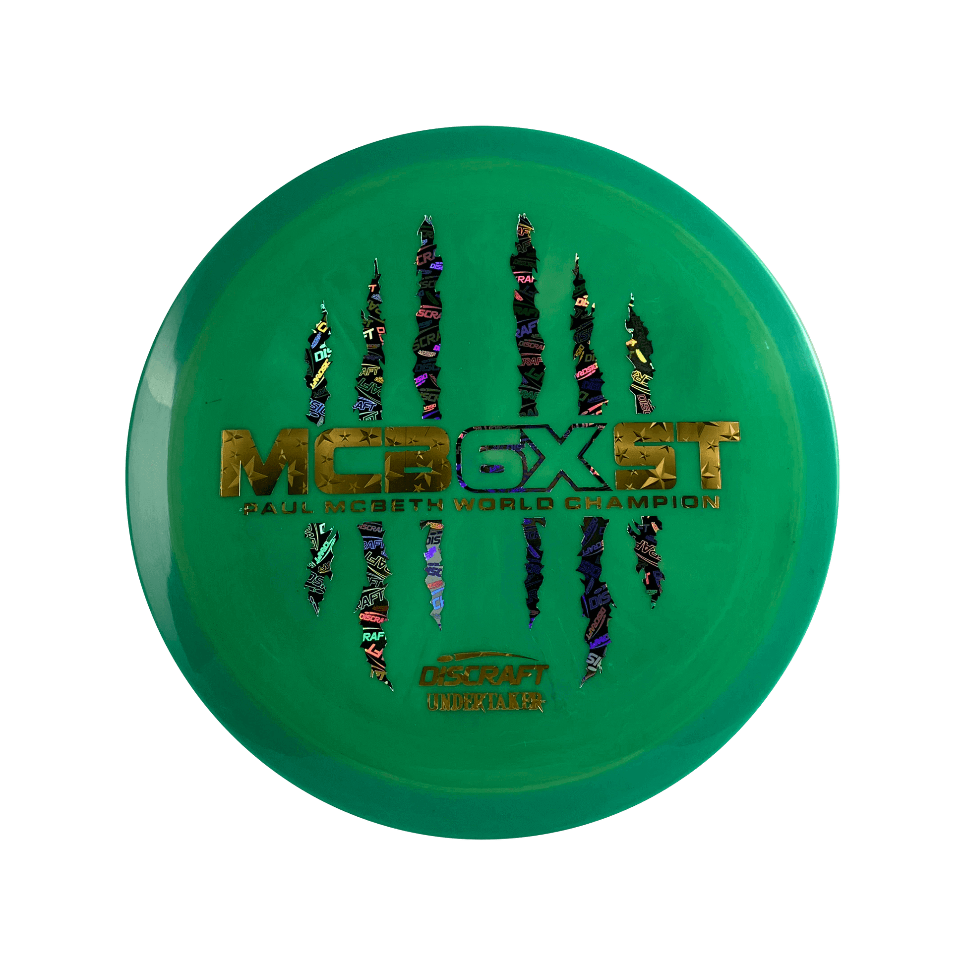 ESP Undertaker - Paul McBeth 6x Claw Disc Discraft multi / green 173 
