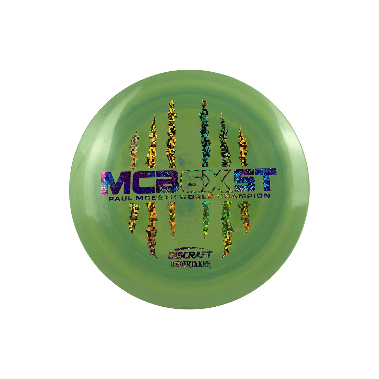 ESP Undertaker - Paul McBeth 6x Claw Disc Discraft multi / light green blue 173 