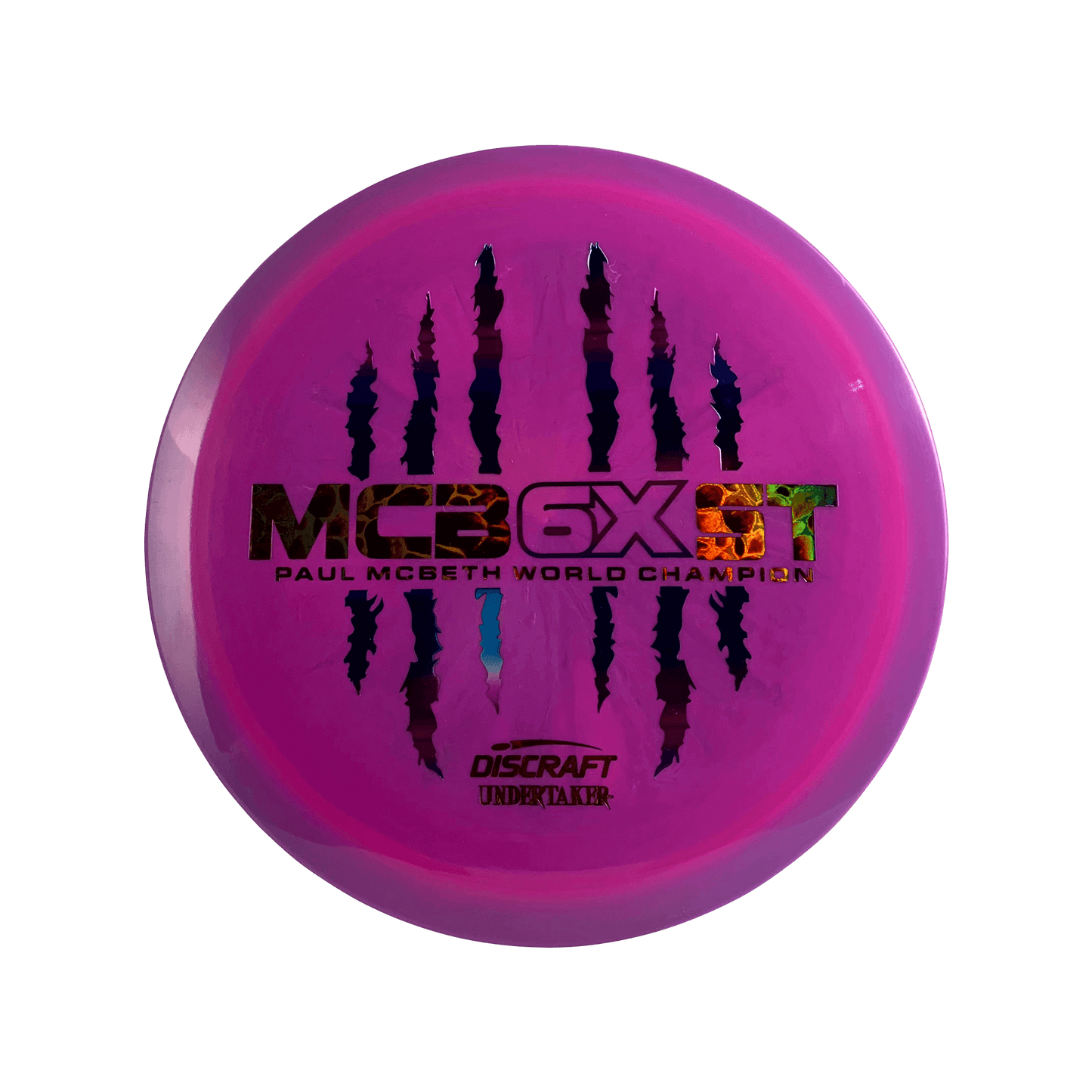 ESP Undertaker - Paul McBeth 6x Claw Disc Discraft multi / pink purple 173 