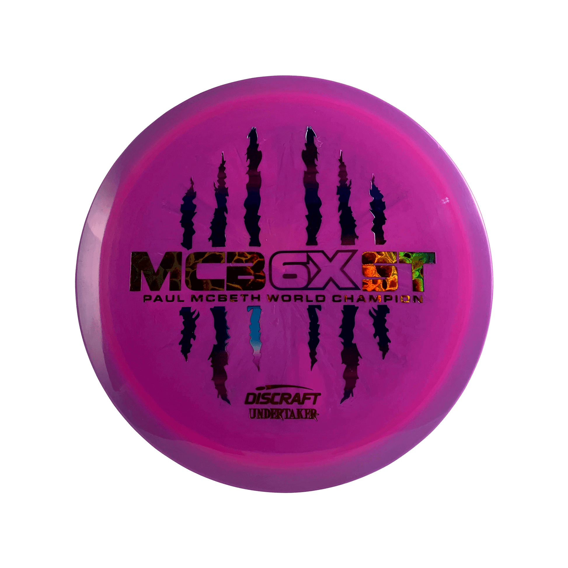 ESP Undertaker - Paul McBeth 6x Claw Disc Discraft multi / pink purple 173 