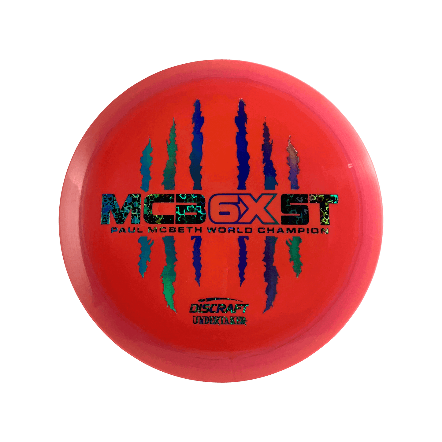 ESP Undertaker - Paul McBeth 6x Claw Disc Discraft red / orange 173 