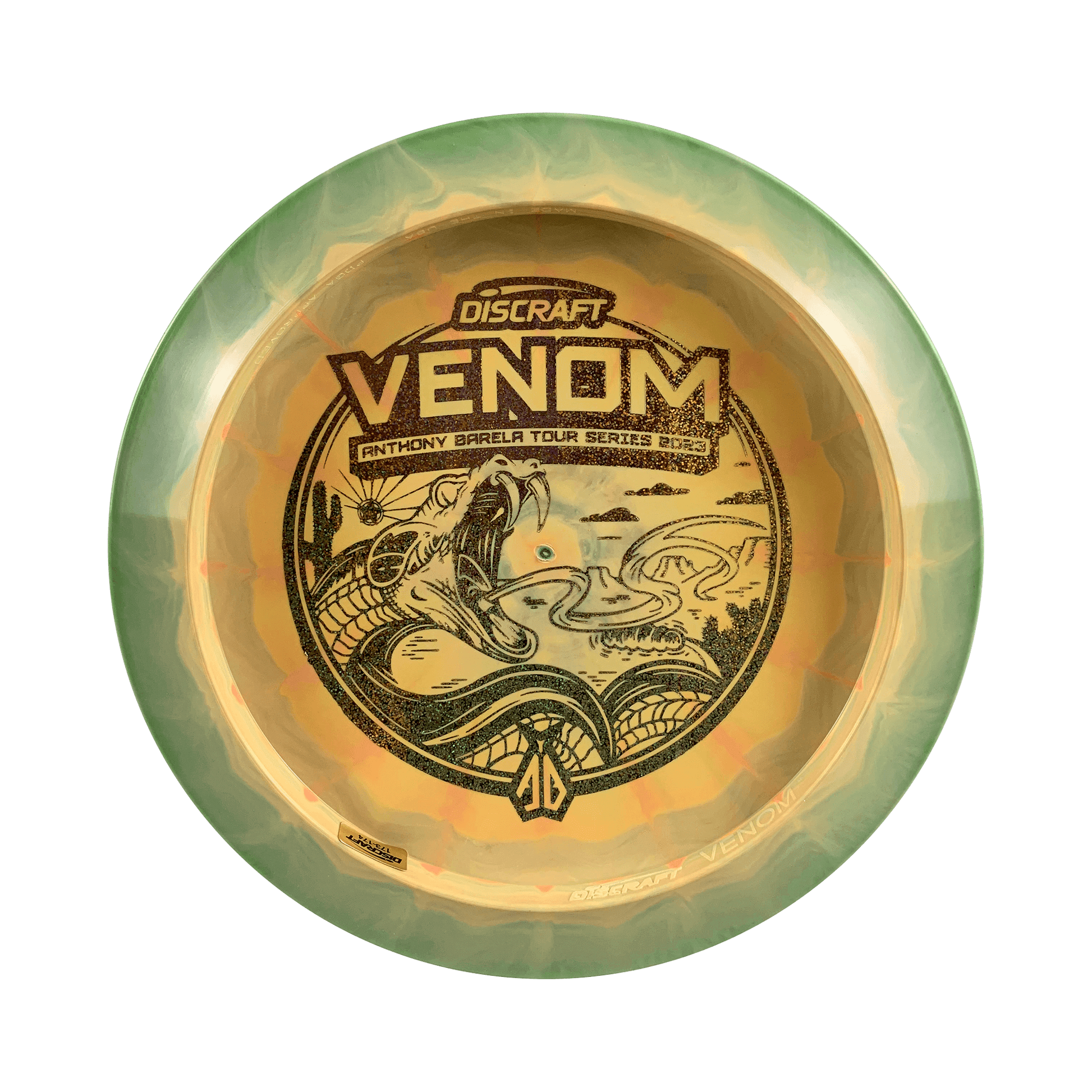 ESP Venom - Anthony Barela Tour Series 2023 Bottom Stamp Disc Discraft multi / green yellow 173 