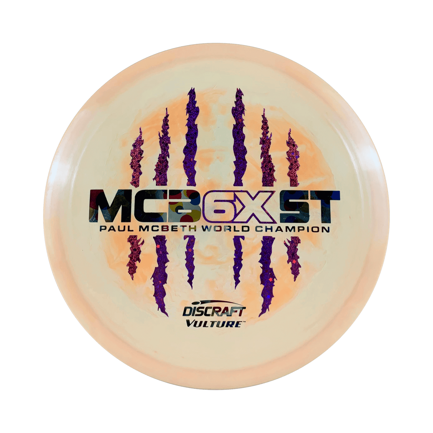ESP Vulture - Paul McBeth 6x Claw Disc Discraft light orange 173 