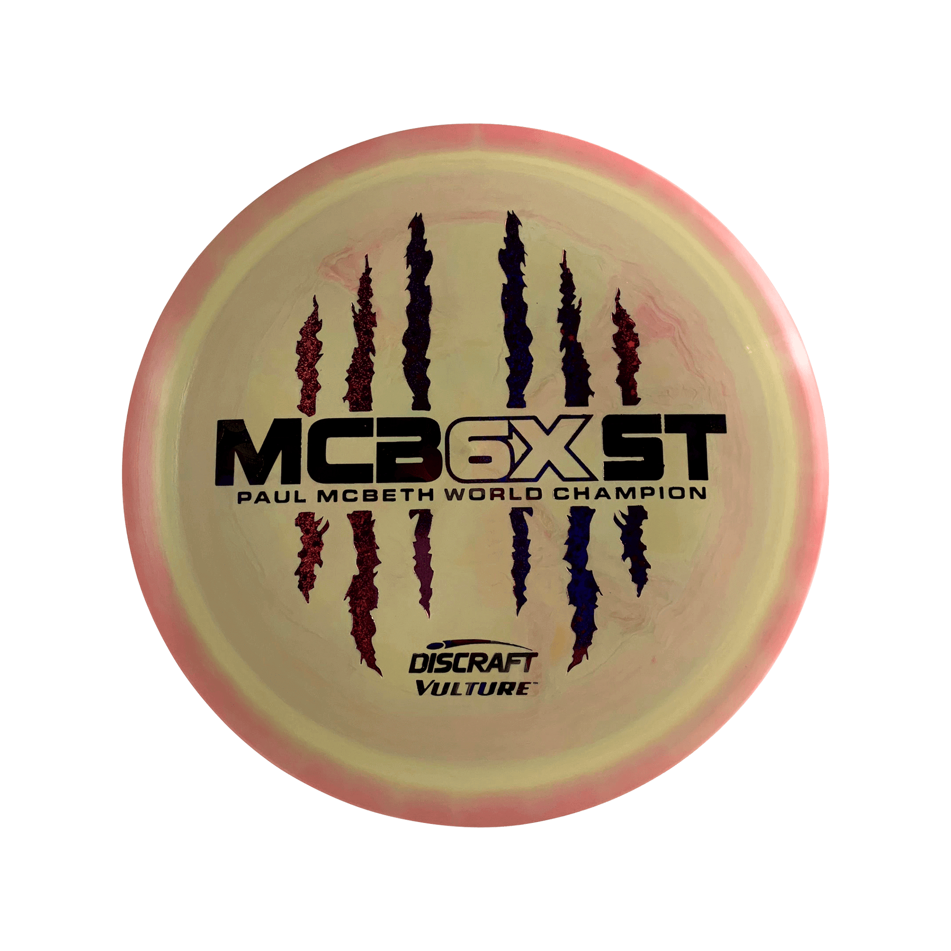 ESP Vulture - Paul McBeth 6x Claw Disc Discraft multi / yellow red 173 