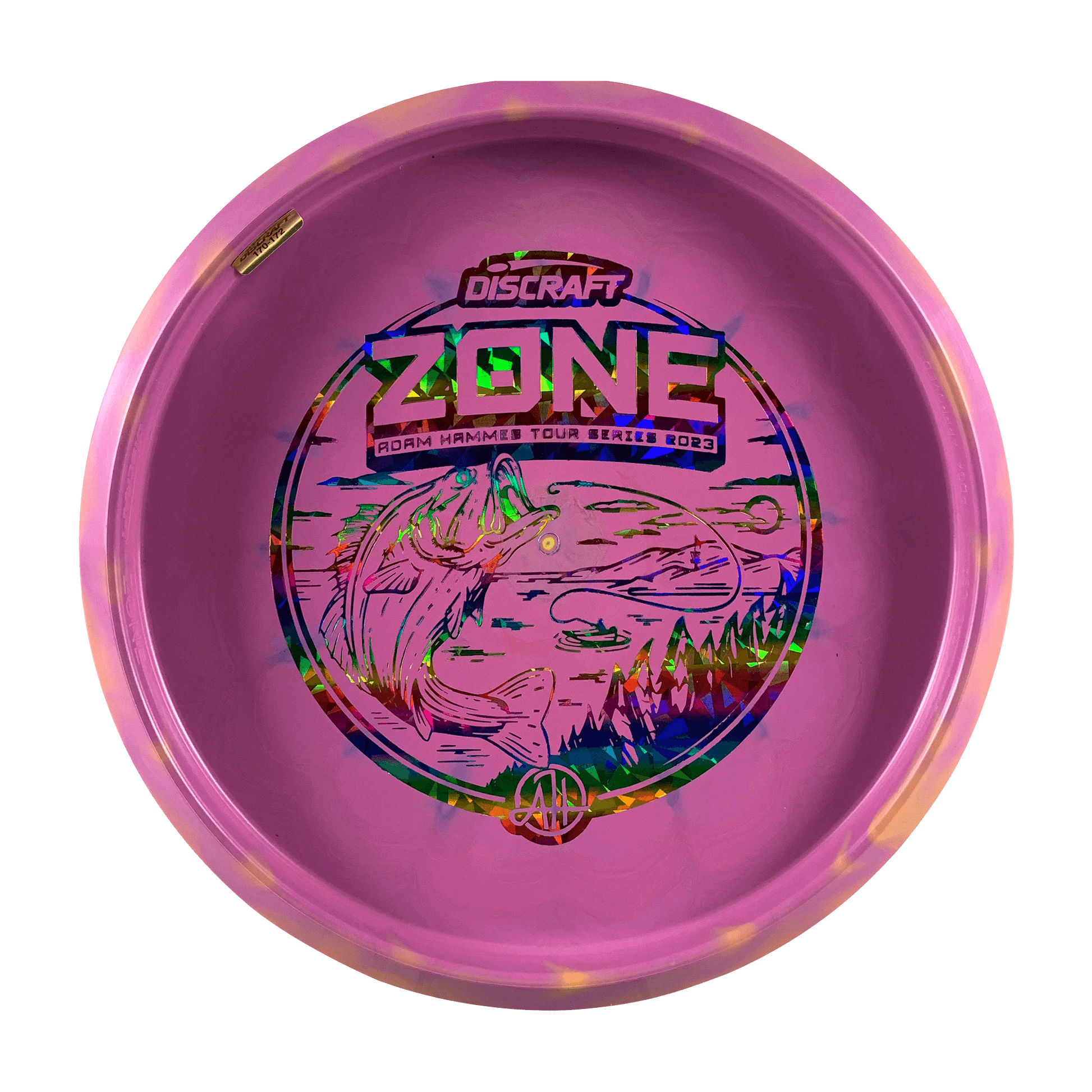 ESP Zone - Adam Hammes Tour Series 2023 Bottom Stamp Disc Discraft multi / purple peach 170 