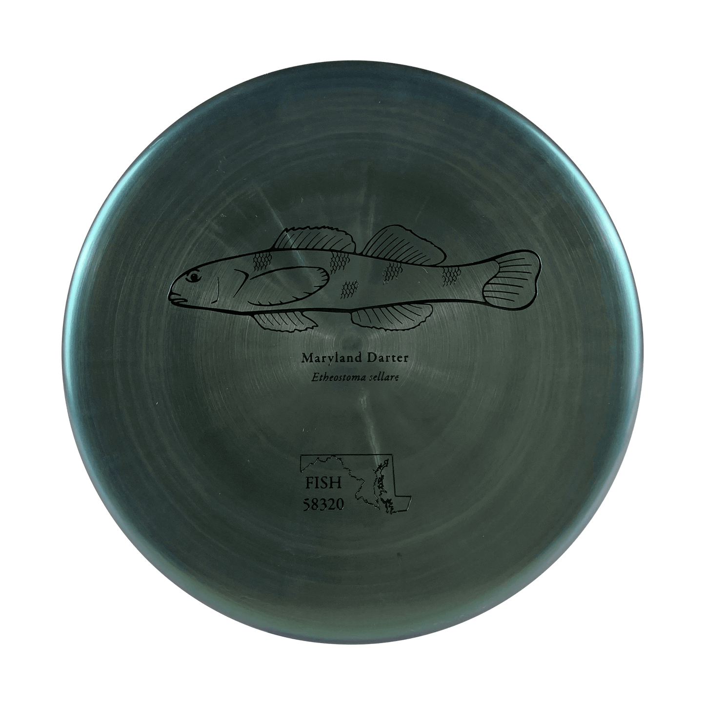 ESP Zone - Andrew Fish Maryland Darter Stamp Disc Discraft metallic green 173 