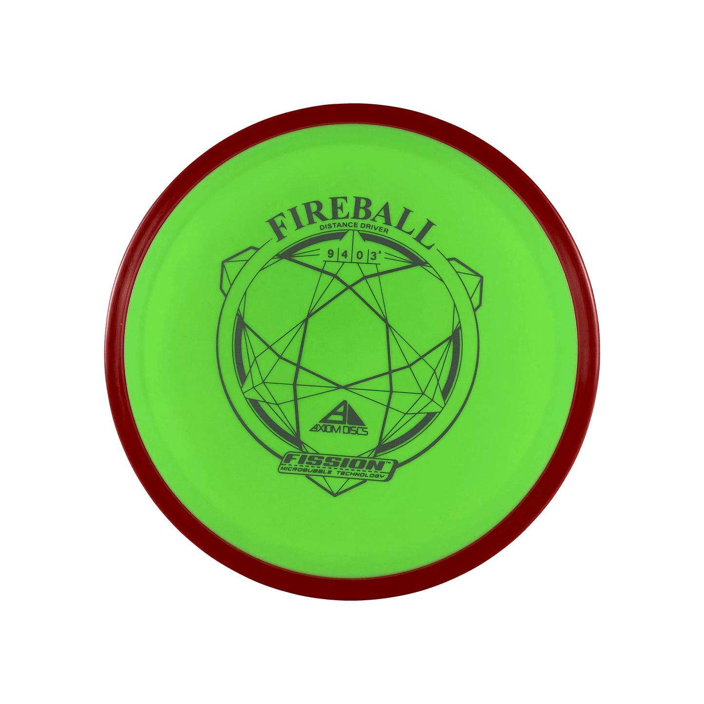 Fission Fireball Disc Axiom lime green 158 