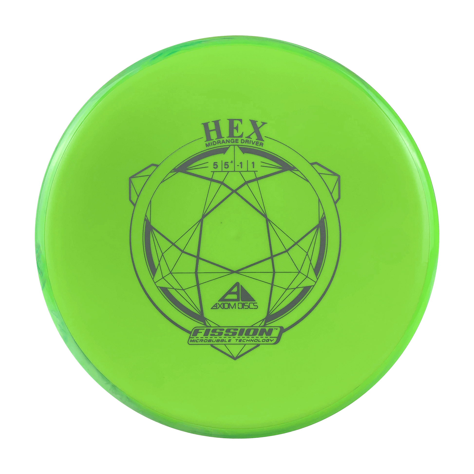 Fission Hex Disc Axiom highlighter yellow 158 