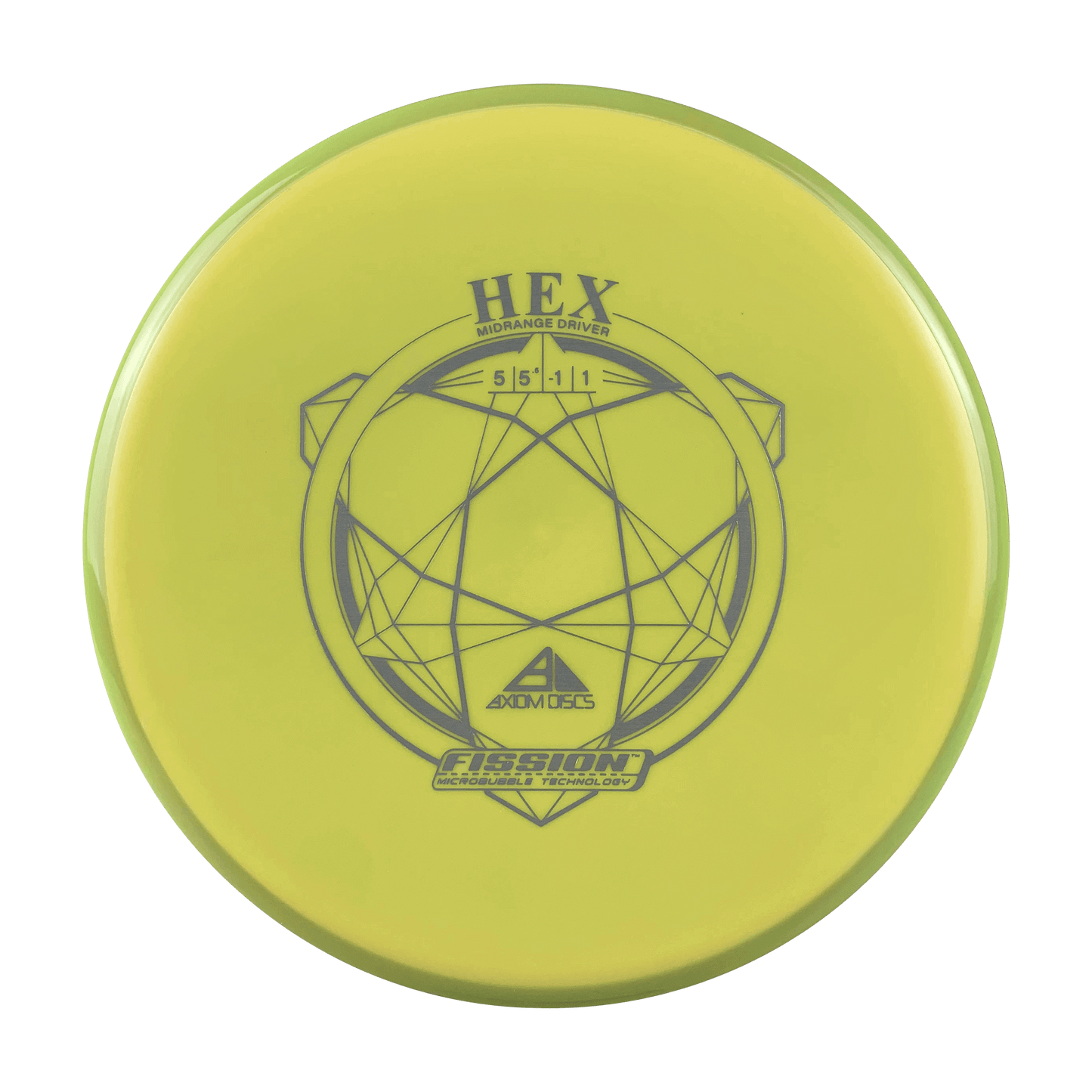 Fission Hex Disc Axiom light yellow 176 