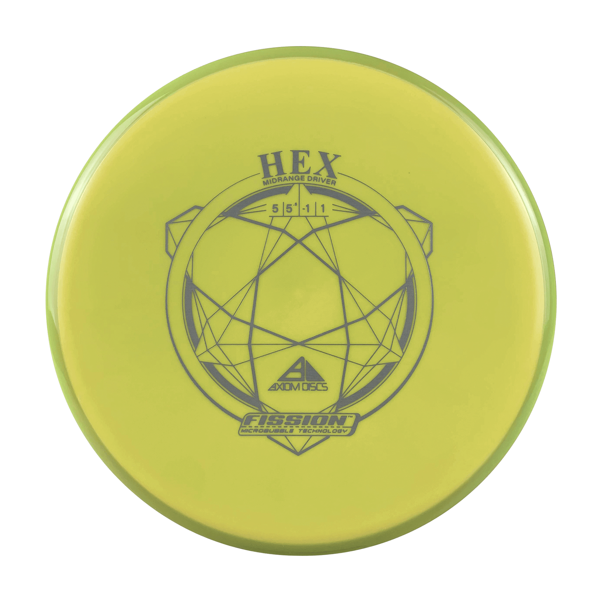 Fission Hex Disc Axiom light yellow 176 