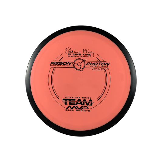 Fission Photon - Elaine King 5x Signature Series Disc MVP peach 159 