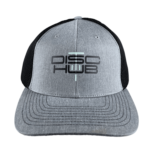 Flex Fit Hat - DiscHub Disc DiscHub grey / black S / M 