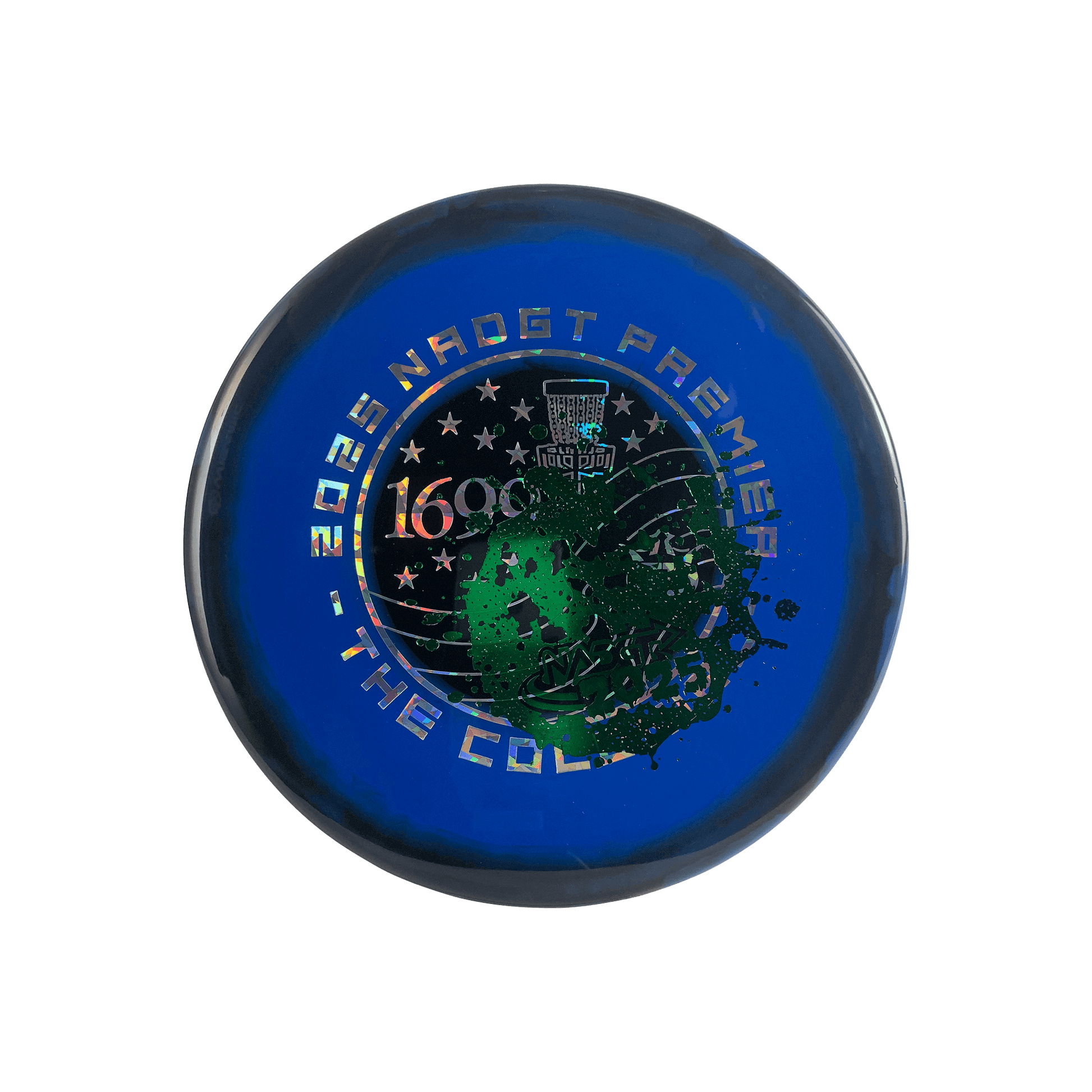 Fuzion Orbit Culprit - NADGT The Colonial/Splatter 2025 (Double Stamp) Disc Dynamic Discs black / blue 173 
