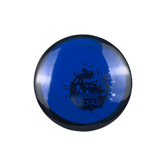 Fuzion Orbit Enforcer - NADGT Splatter Stamp 2025 Disc Dynamic Discs black / blue 173 