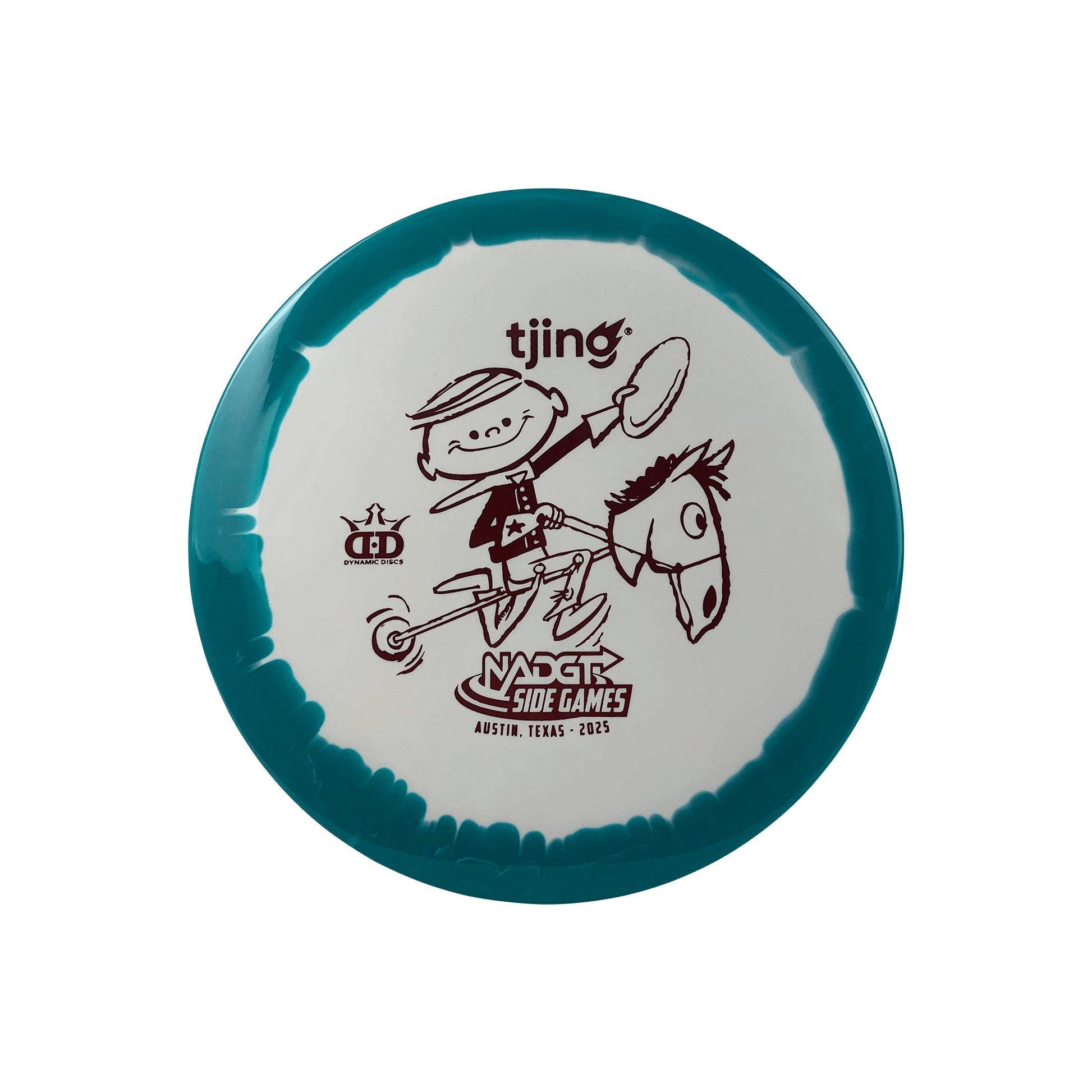 Fuzion Orbit Felon - NADGT Side Games '25 Hobby Horse Stamp Disc Dynamic Discs multi / white teal 173.0 