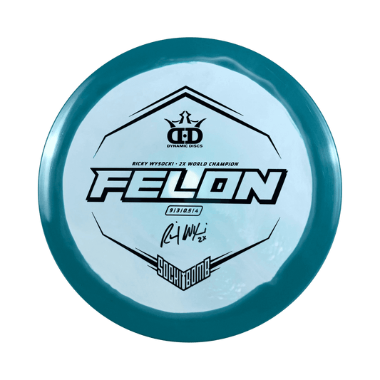 Fuzion Orbit Felon - Ricky Wysocki Signature Series Disc Dynamic Discs teal 173 