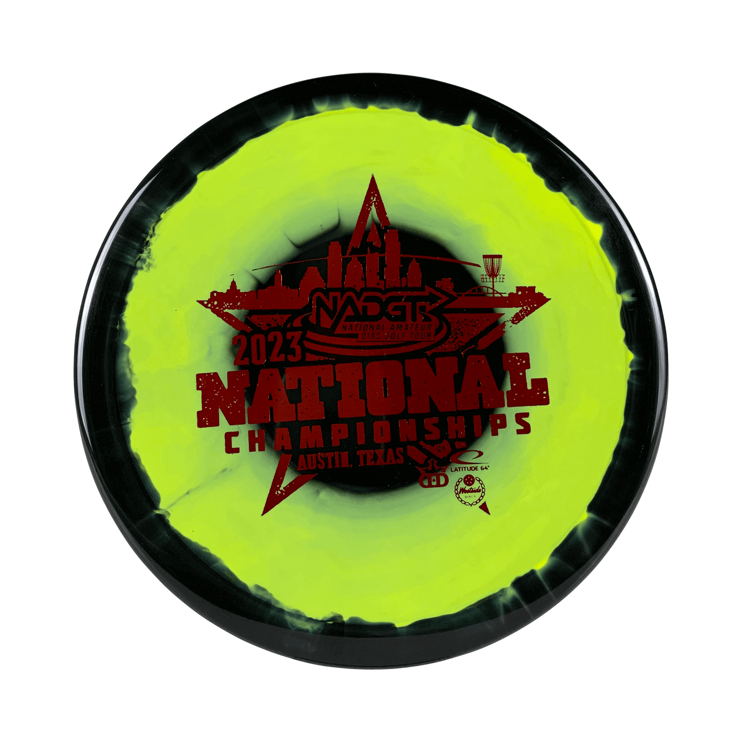 Fuzion Orbit Slammer - NADGT National Championship 2023 Disc Dynamic Discs black / yellow 174 