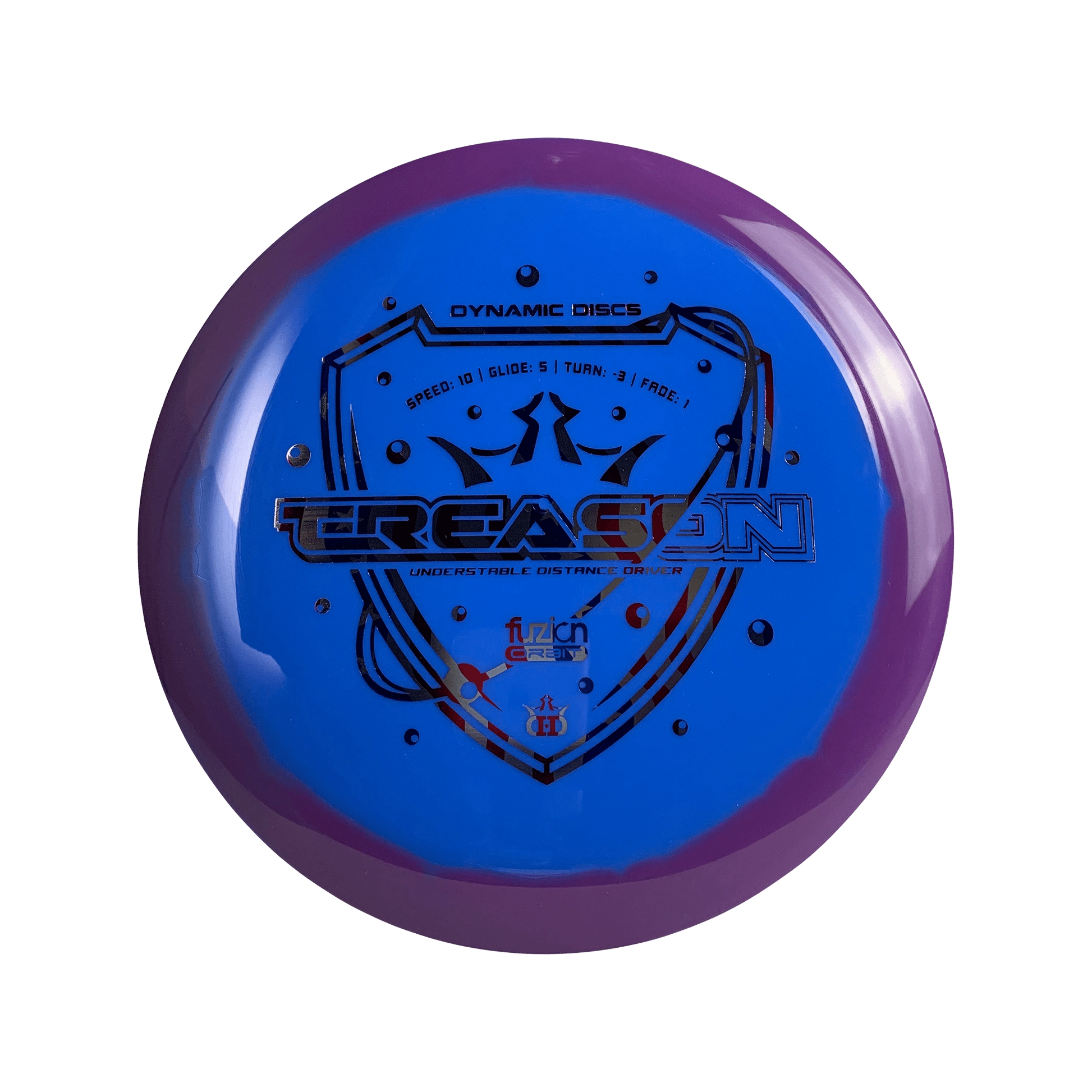 Fuzion Orbit Treason Disc Dynamic Discs multi / blue purple 173 