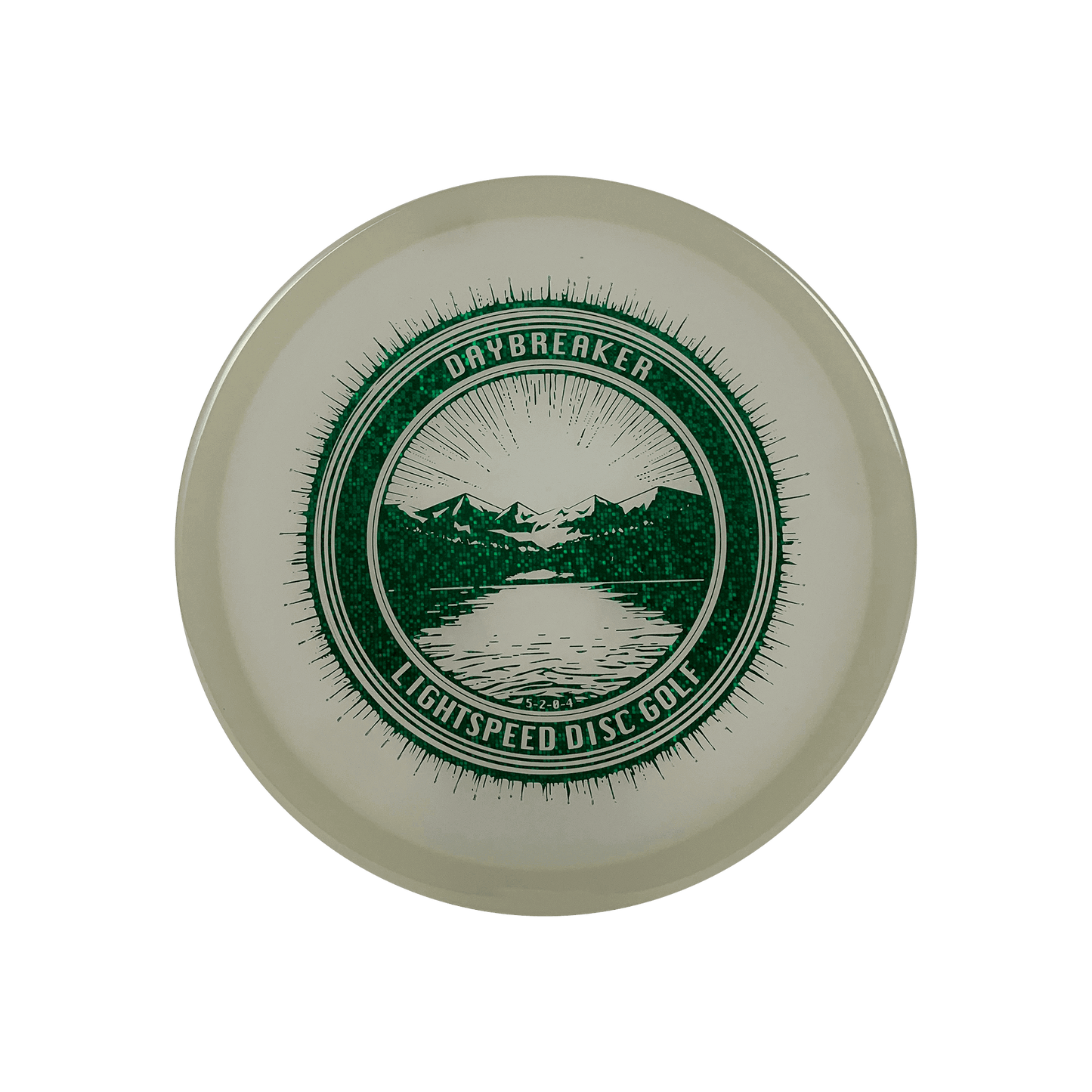 Glow Daybreaker Disc Lightspeed Disc Golf glow 170 