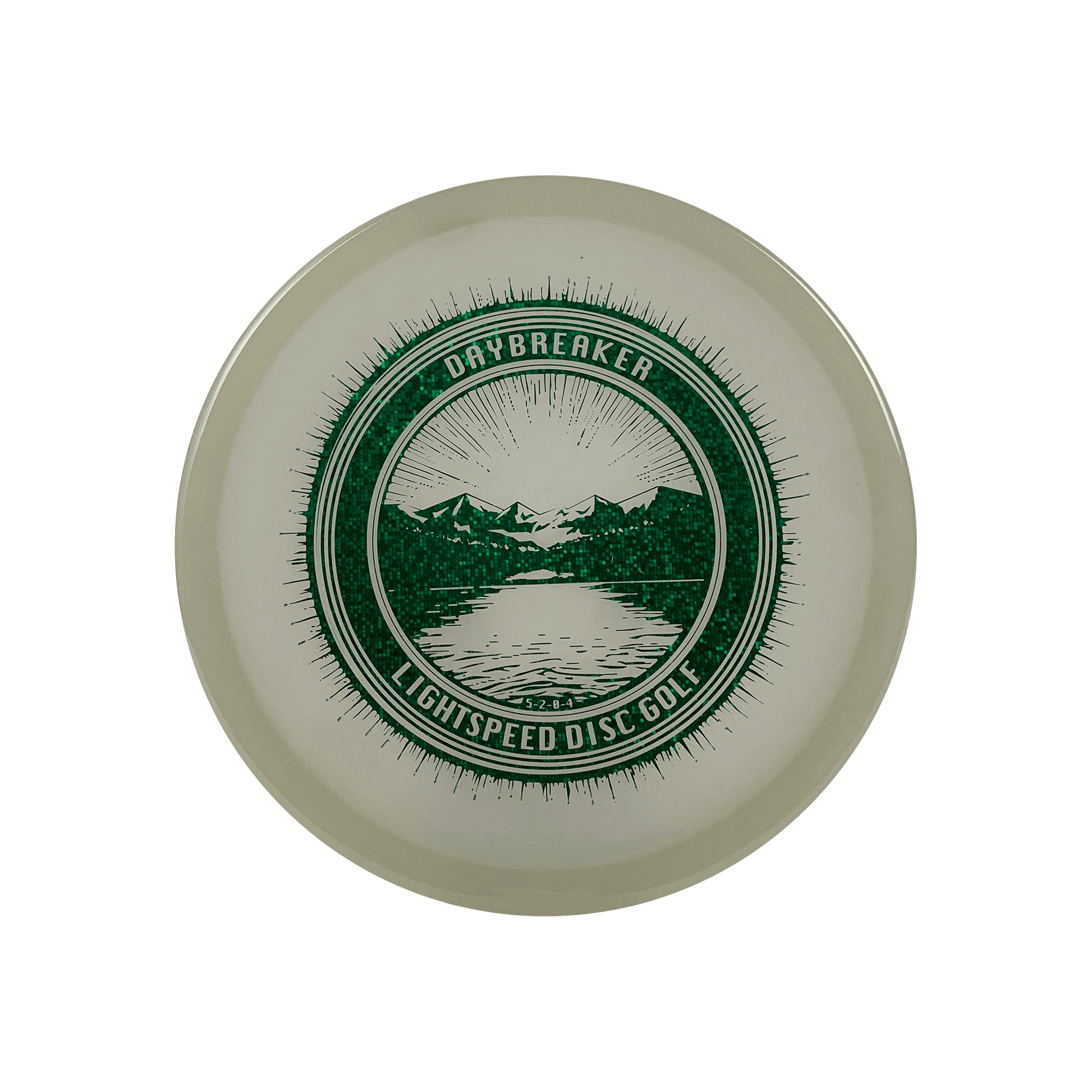 Glow Daybreaker Disc Lightspeed Disc Golf glow 170 