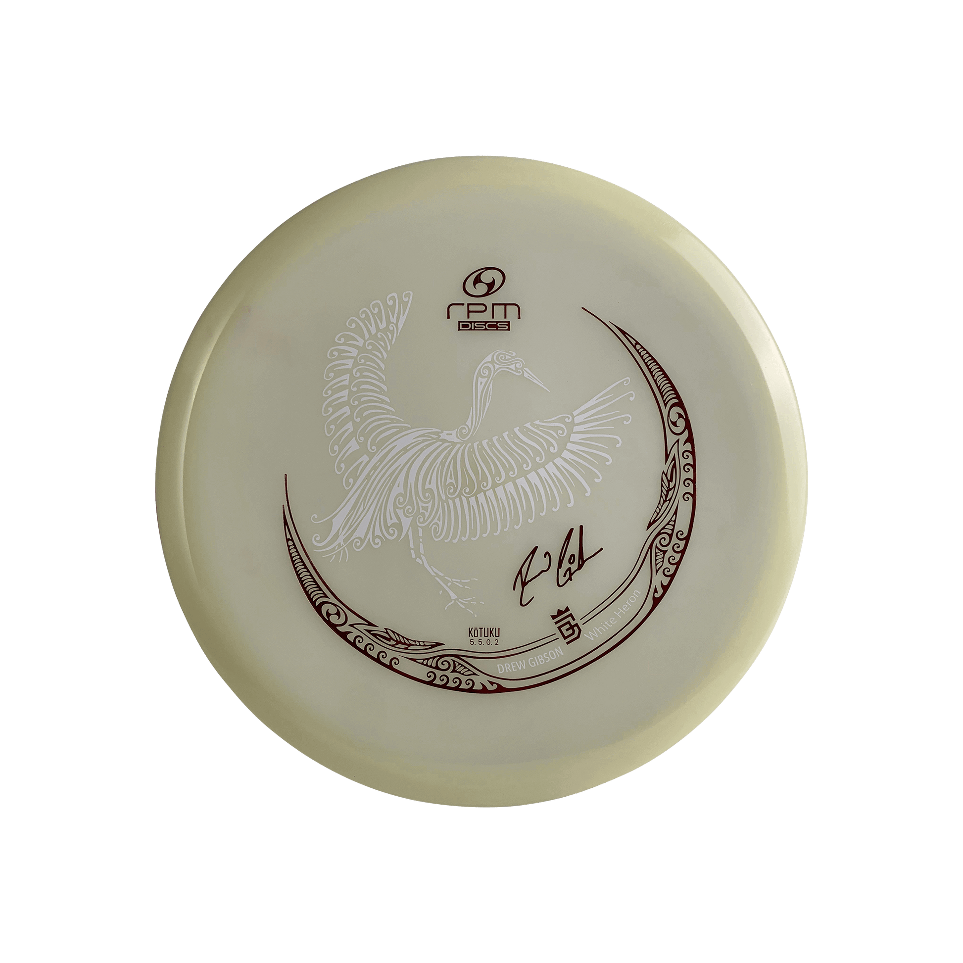 Glow Kotuku - Drew Gibson "White Heron" Disc RPM Discs glow 179 