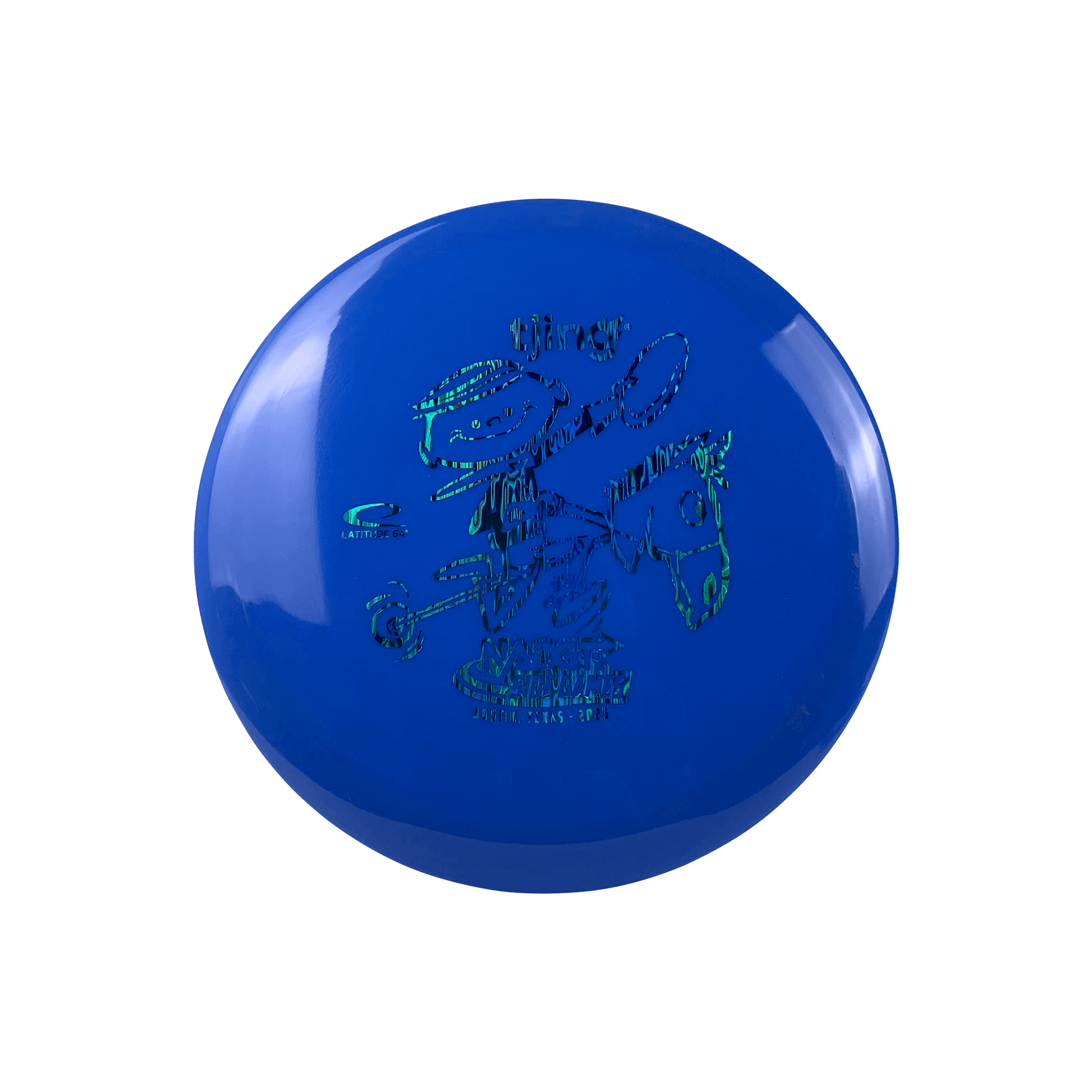 Gold River - NADGT Side Games '25 Hobby Horse Stamp Disc Latitude 64 blue 175.0 